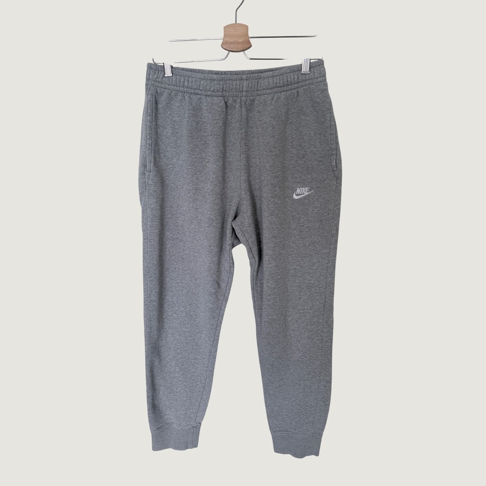 Nike Sportswear Club Fleece Joggers Mens Medium Heather Grey Sweatpants BV2671
